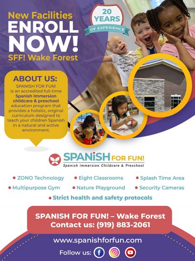 Wake Forest daycare – Spanish For fun Wake Forest daycare - Spanish For fun