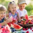 Kids enjoying nutritious summer meals