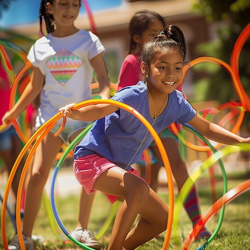 Games with hoops